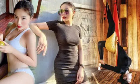 Từng mất điểm về vóc dáng, Kỳ Duyên giờ đây đã nuột nà vô cùng nhờ vào bộ môn mạo hiểm này